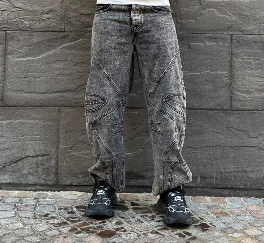JEANS BAGGY GREY