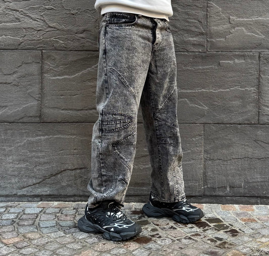 JEANS BAGGY GREY