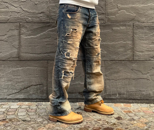 JEANS BAGGY MOD. ZARA SABBIATO