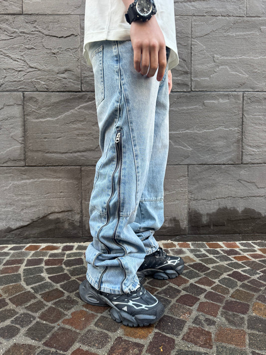 BAGGY ZIP LATERALI